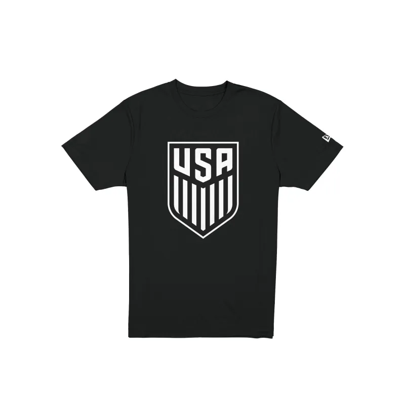 U.S. Soccer Men's National Team Black T-Shirt made by New Era