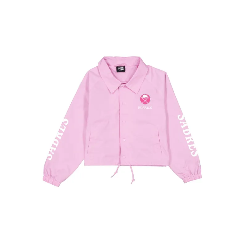 Buffalo Sabres Game Day Classic Women's Pink Jacket made by New Era