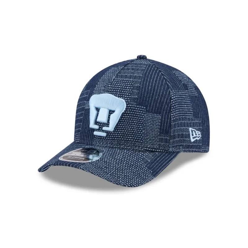 Pumas Denim 9FORTY M-Crown A-Frame Snapback Hat made by New Era