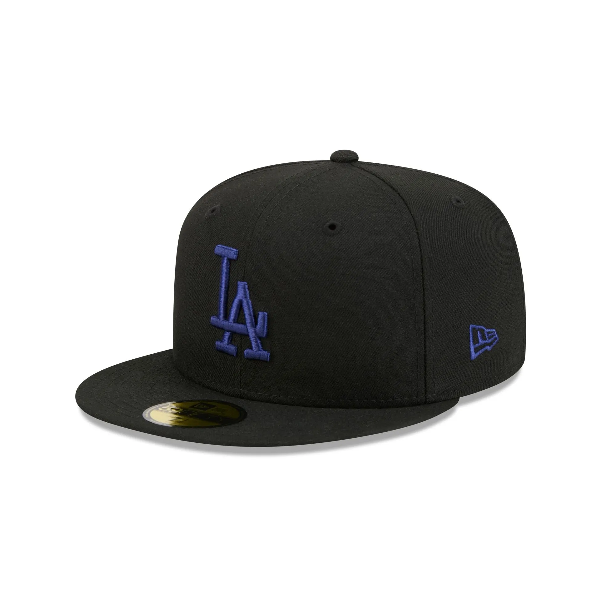 Los Angeles Dodgers Black Basic 59FIFTY Fitted Hat sold by New Era