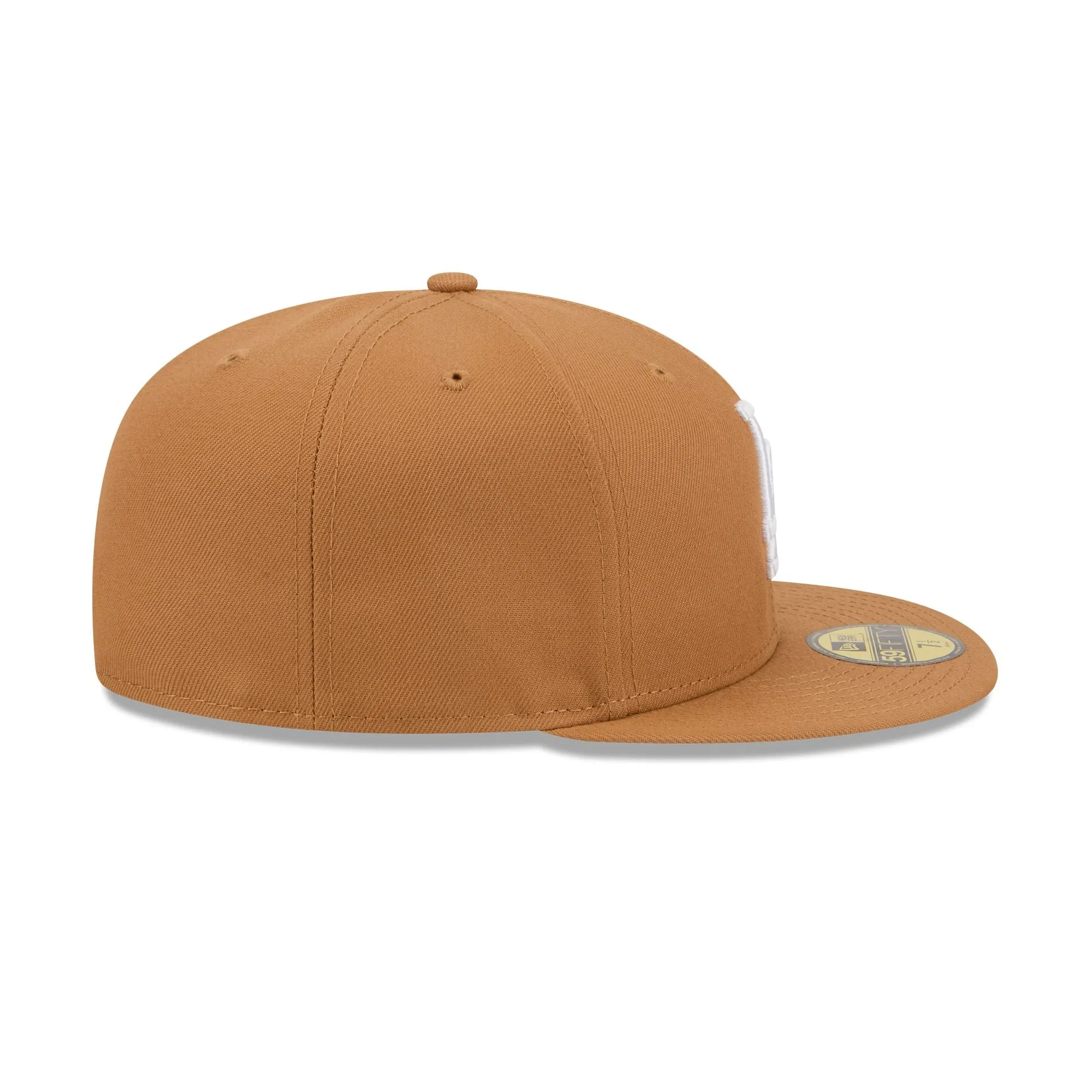Los Angeles Dodgers Bronze Basic 59FIFTY Fitted Hat sold by New Era product image thumbnail 5