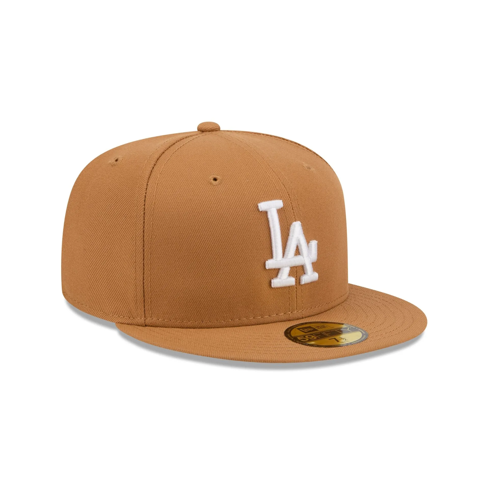 Los Angeles Dodgers Bronze Basic 59FIFTY Fitted Hat sold by New Era product image thumbnail 3