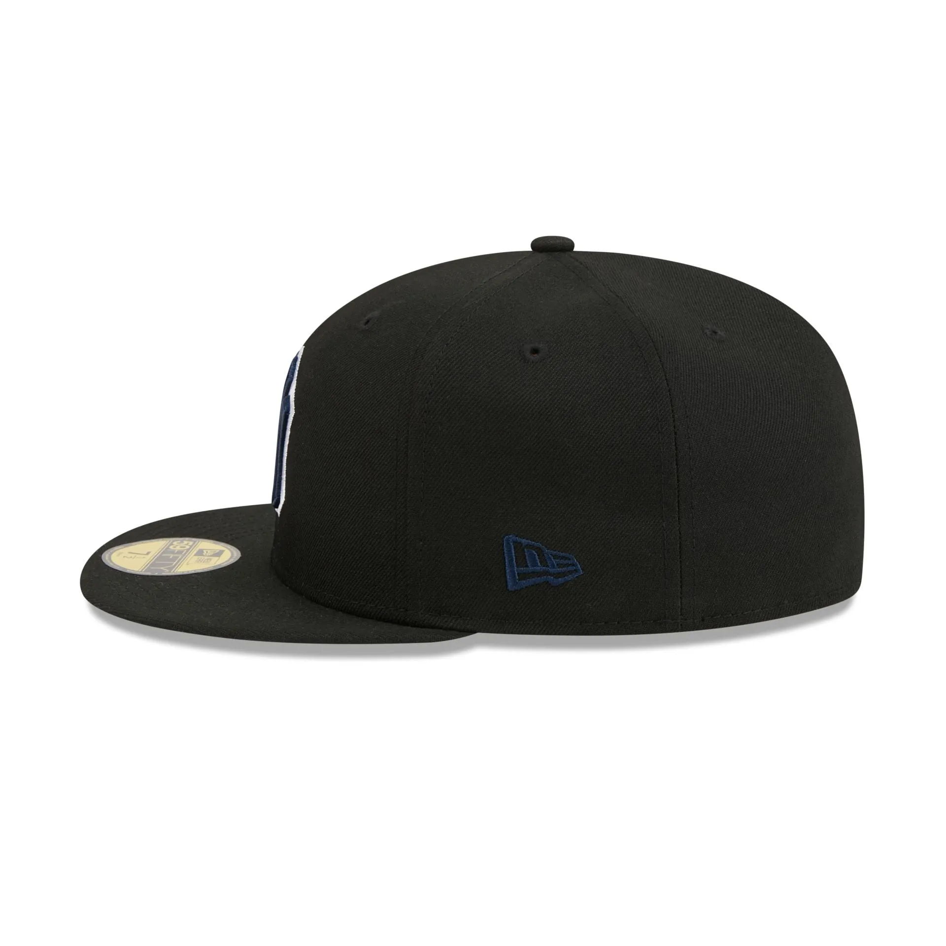 New York Yankees Black Basic 59FIFTY Fitted Hat sold by New Era product image thumbnail 4