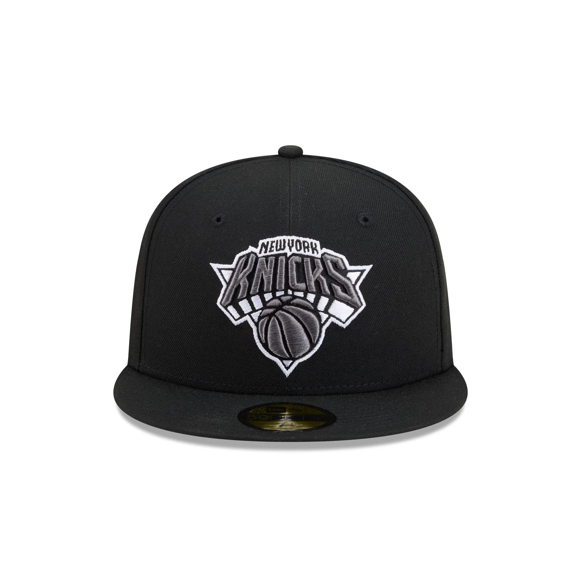 New York Knicks Black and White Basic 59FIFTY Fitted Hat sold by New Era product image thumbnail 2