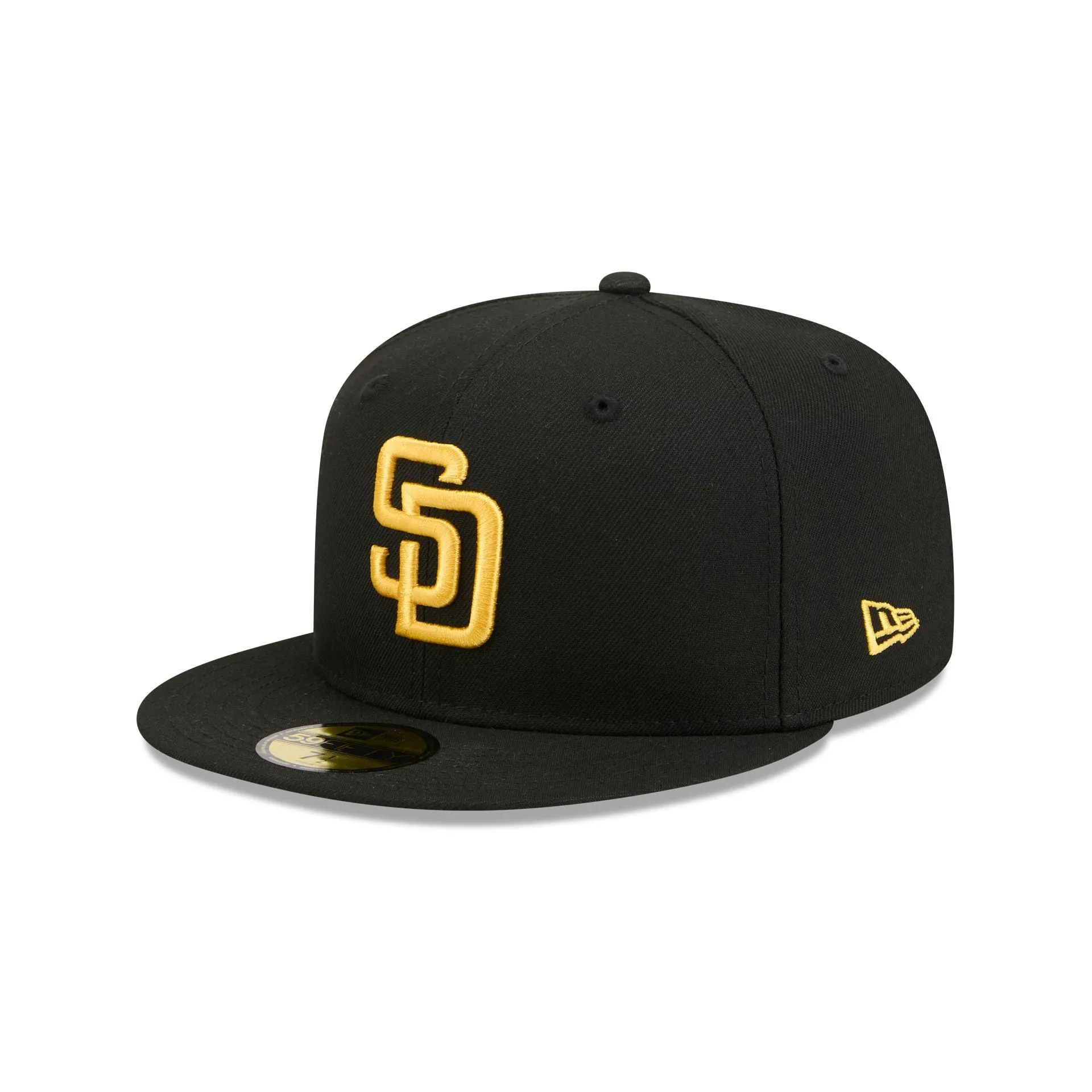 San Diego Padres Black Basic 59FIFTY Fitted Hat sold by New Era