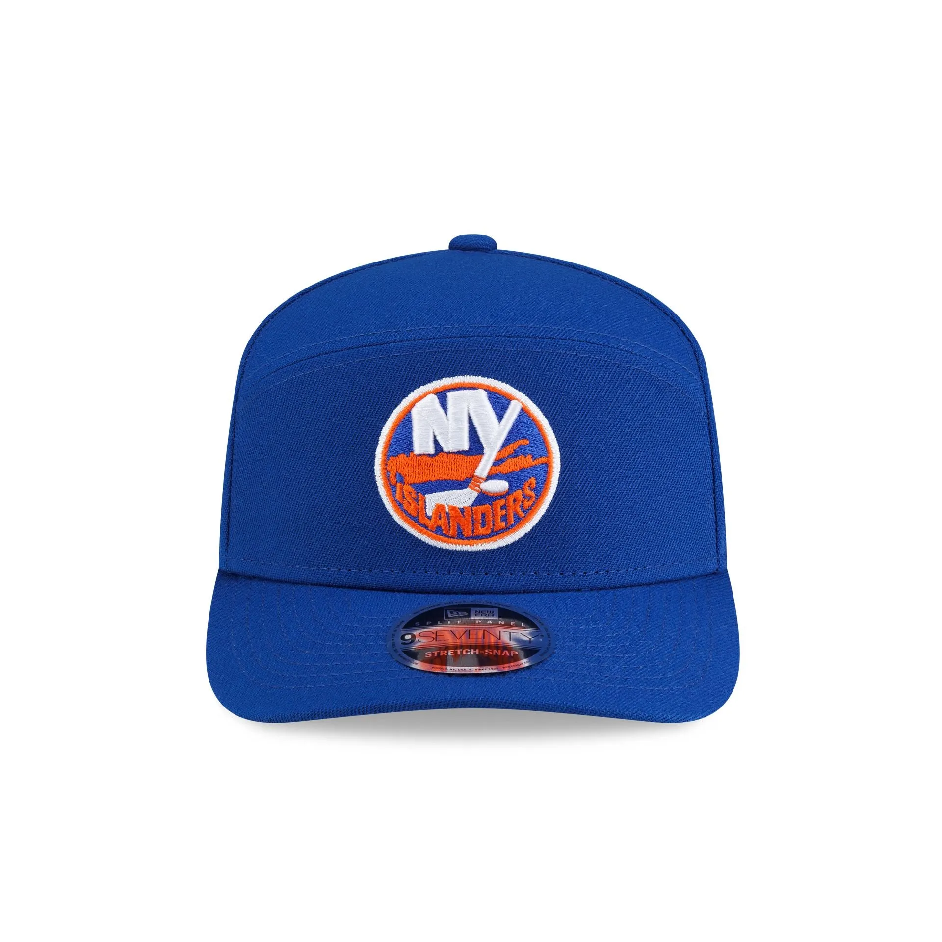 New York Islanders Poly Split Panel 9SEVENTY Stretch-Snap Hat sold by New Era product image thumbnail 2
