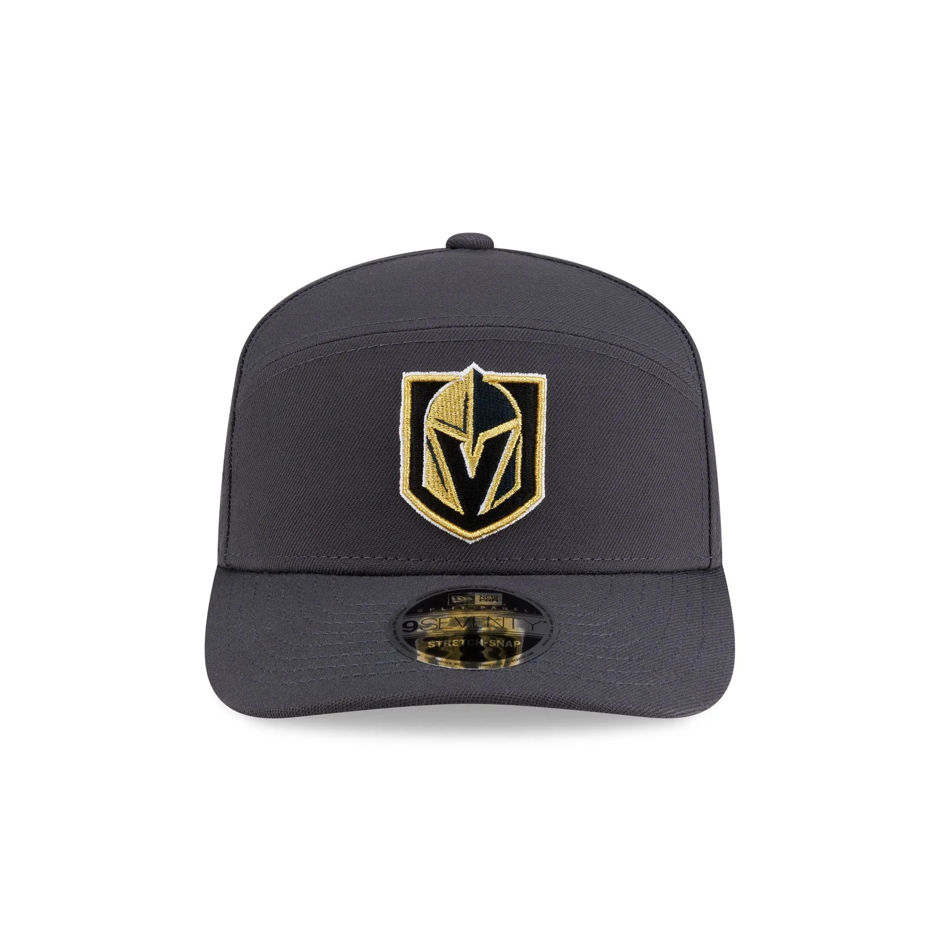 Vegas Golden Knights Poly Split Panel 9SEVENTY Stretch-Snap Hat sold by New Era product image thumbnail 2