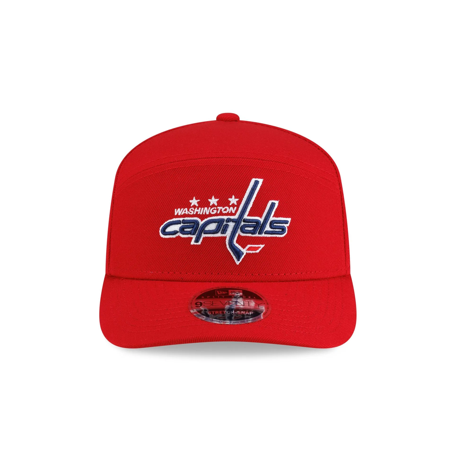 Washington Capitals Poly Split Panel 9SEVENTY Stretch-Snap Hat sold by New Era product image thumbnail 2