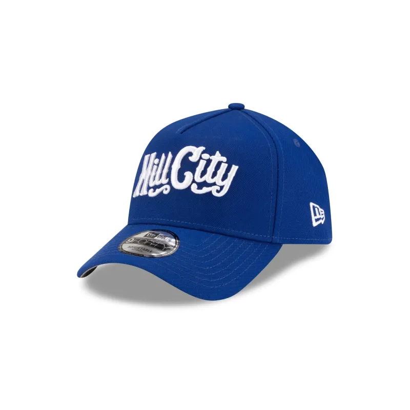 Hill City Howlers Light Royal 9FORTY A-Frame Snapback Hat made by New Era