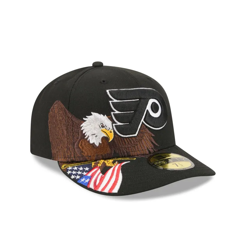 Philadelphia Flyers Liberty Eagle 59FIFTY Fitted Hat made by New Era