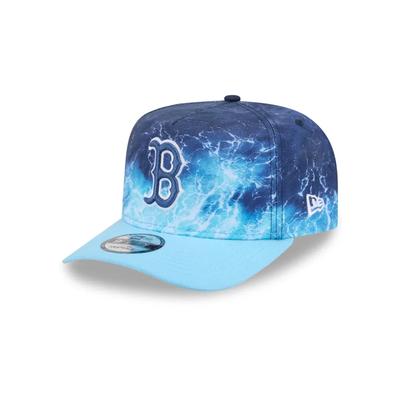 Boston Red Sox Deep Water 9FIFTY A-Frame Snapback Hat made by New Era