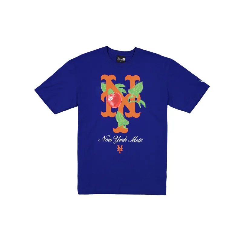 New York Mets Lifestyle Graphics Floral Embroidery T-Shirt made by New Era