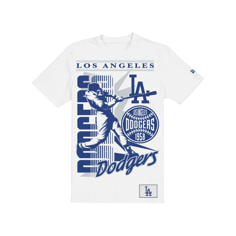 Los Angeles Dodgers Sport Classics Player White T-Shirt made by New Era