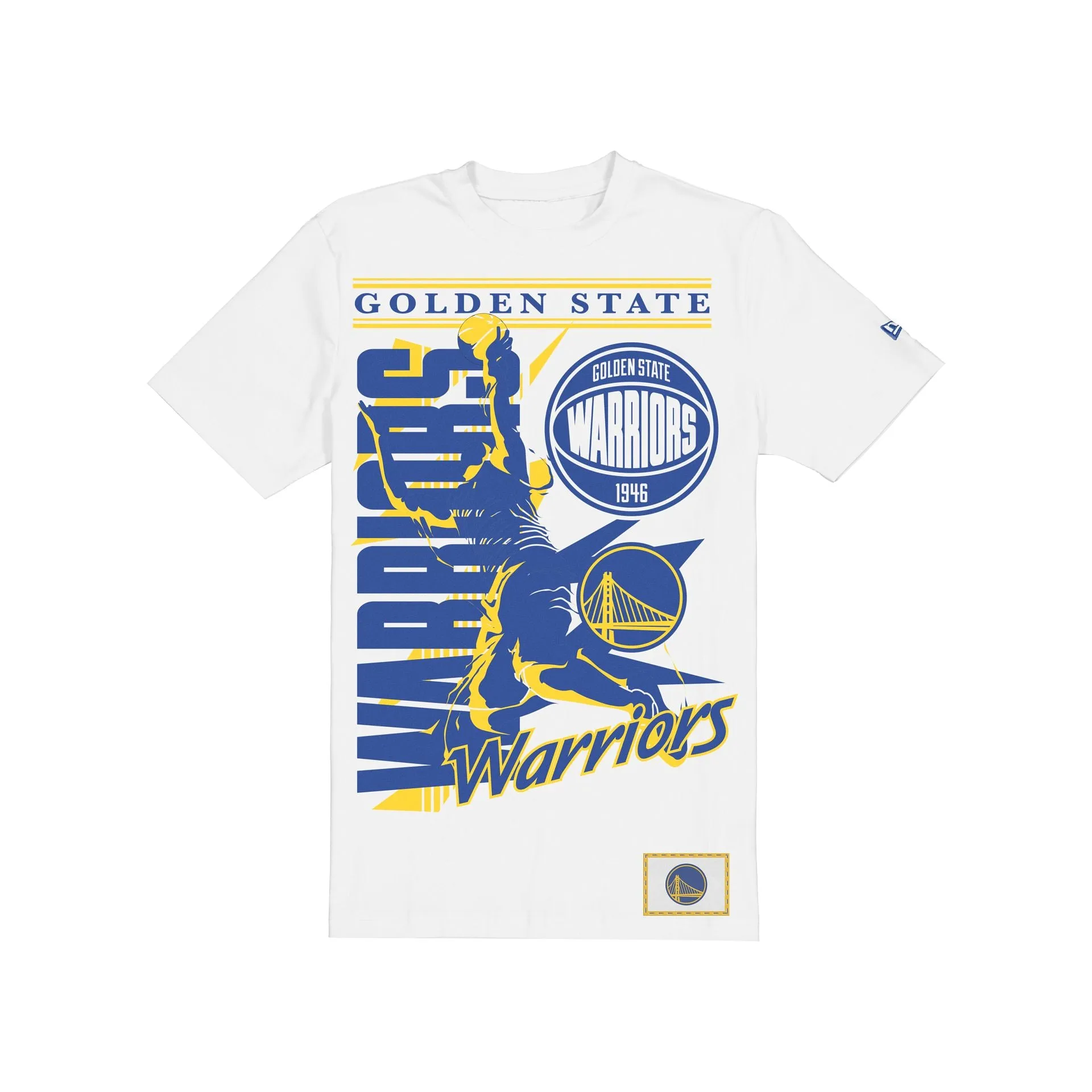 Golden State Warriors Sport Classics Player White T-Shirt sold by New Era