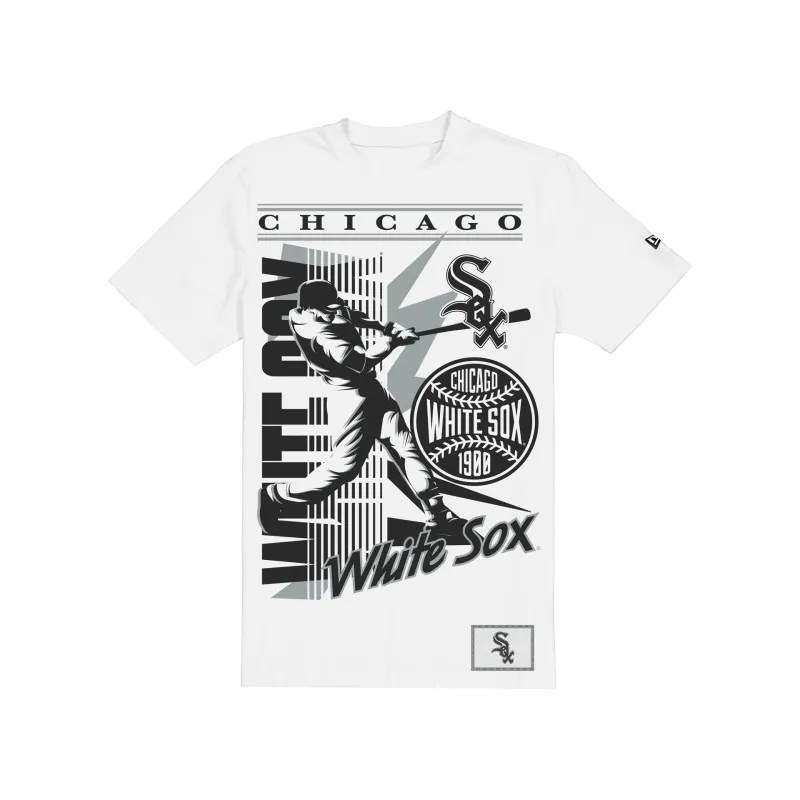 Chicago White Sox Sport Classics Player White T-Shirt made by New Era