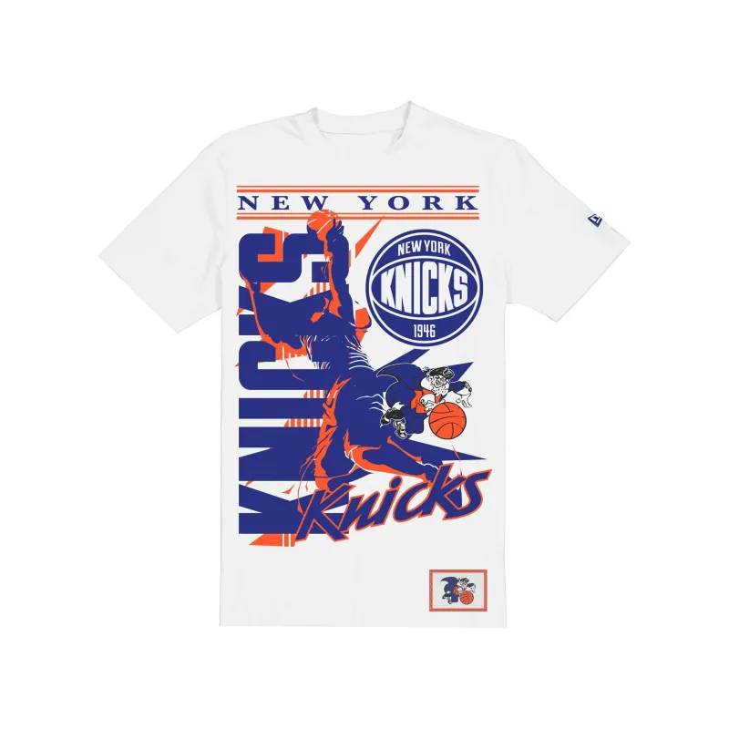New York Knicks Sport Classics Player White T-Shirt made by New Era