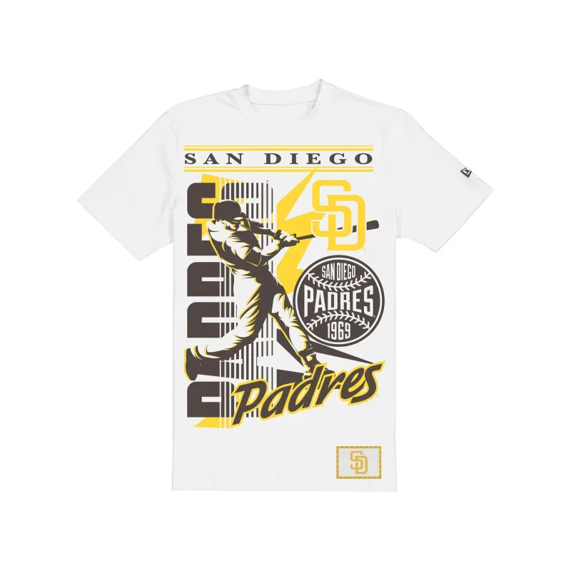 San Diego Padres Sport Classics Player White T-Shirt made by New Era