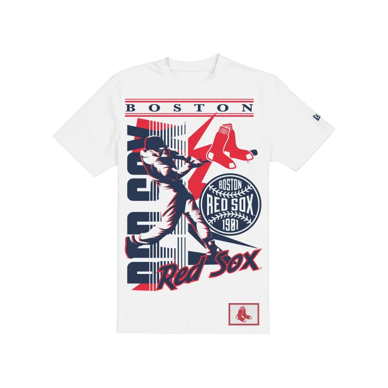 Boston Red Sox Sport Classics Player White T-Shirt made by New Era