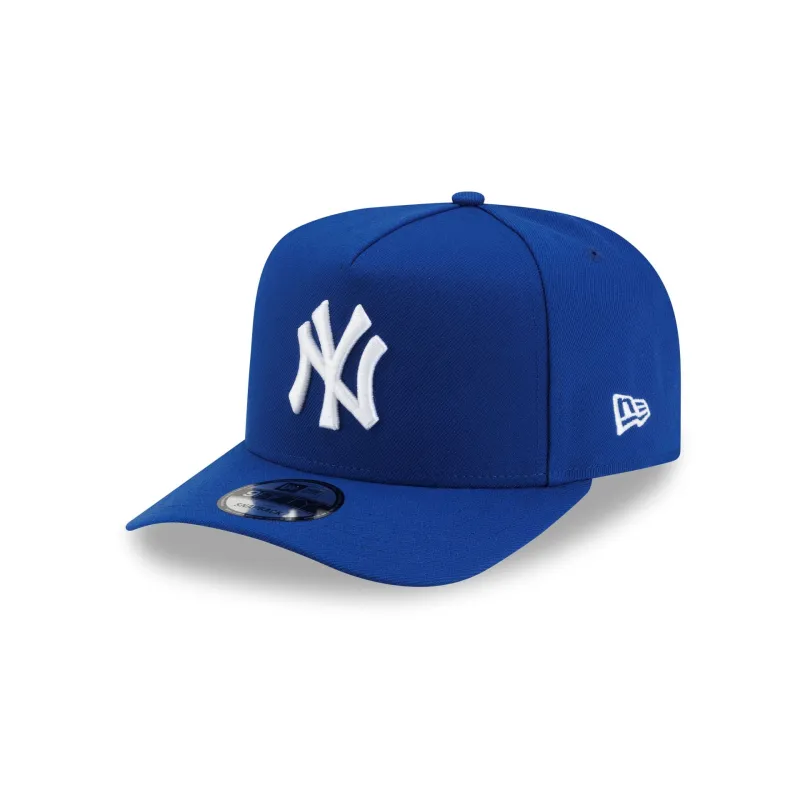 New York Yankees Basic Light Royal 9FIFTY A-Frame Snapback Hat made by New Era