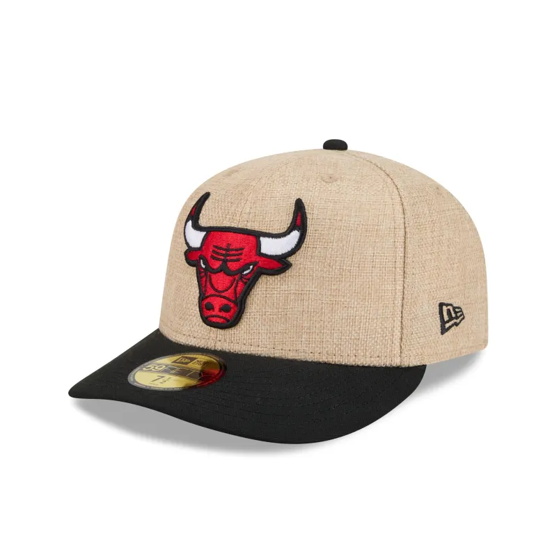 Chicago Bulls Twine 59FIFTY Fitted Hat made by New Era