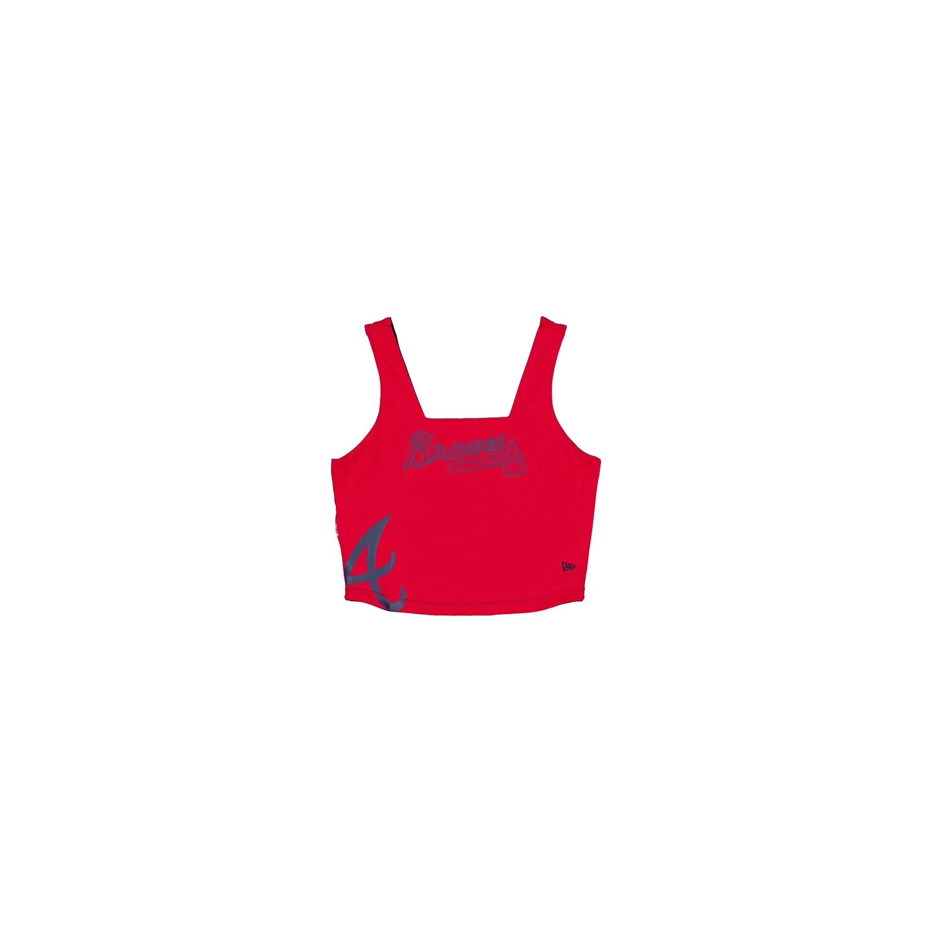 Atlanta Braves Sport Classics Reversible Women's Cropped Tank Top sold by New Era product image thumbnail 2