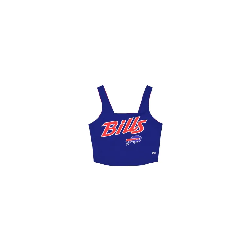 Buffalo Bills Sport Classics Reversible Women's Cropped Tank Top made by New Era