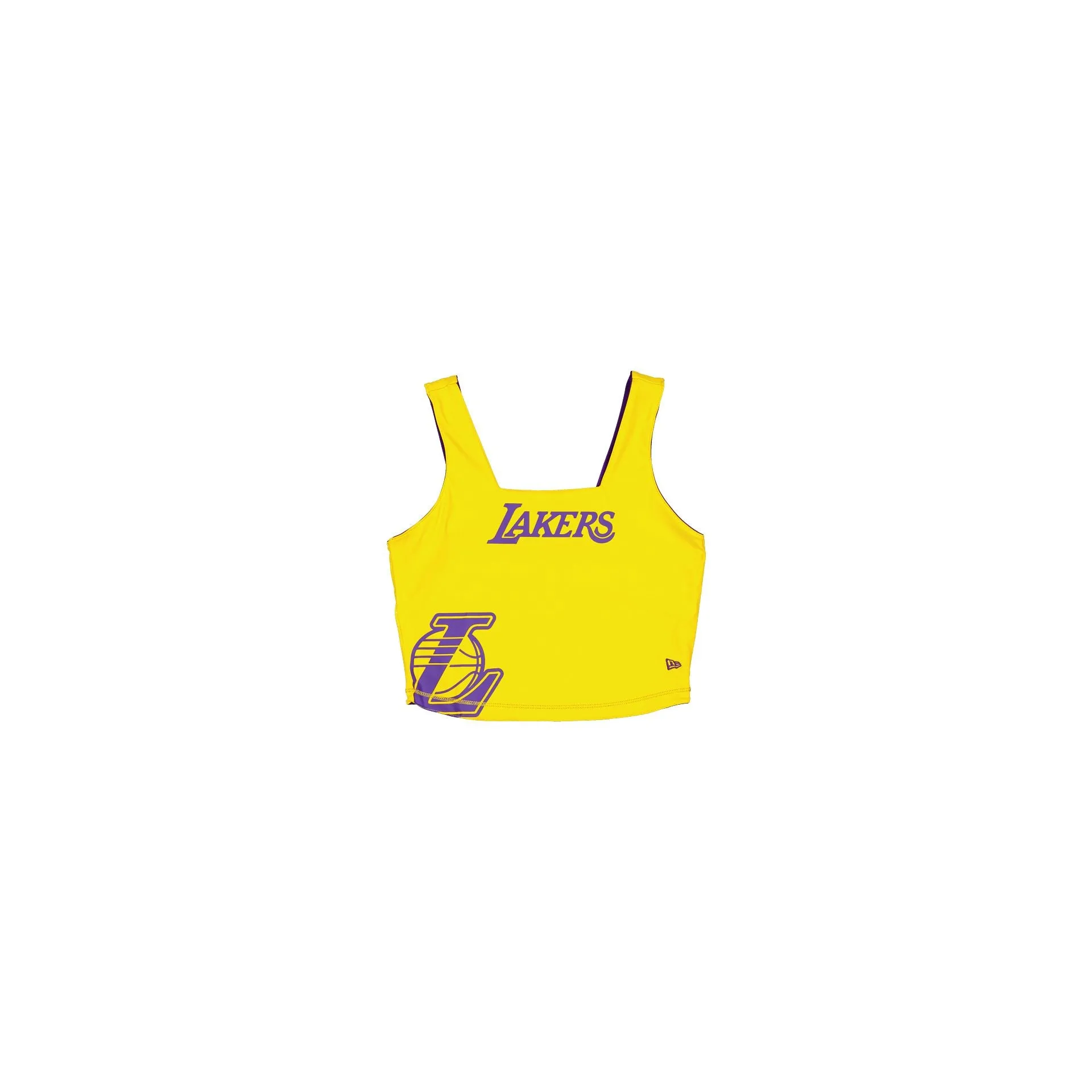 Los Angeles Lakers Sport Classics Reversible Women's Cropped Tank Top sold by New Era product image thumbnail 2