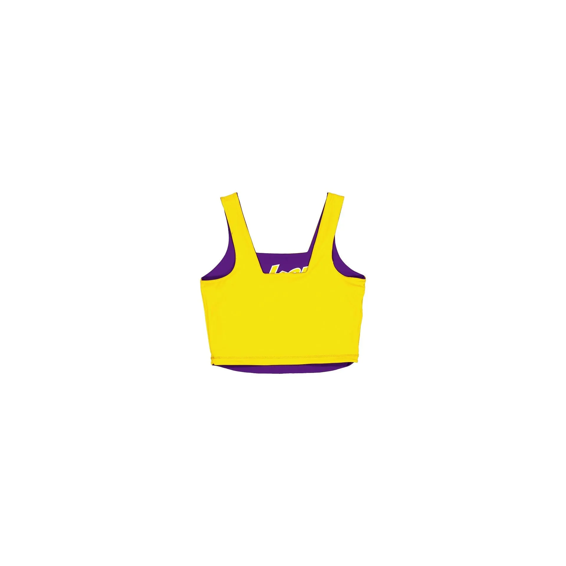 Los Angeles Lakers Sport Classics Reversible Women's Cropped Tank Top sold by New Era product image thumbnail 4