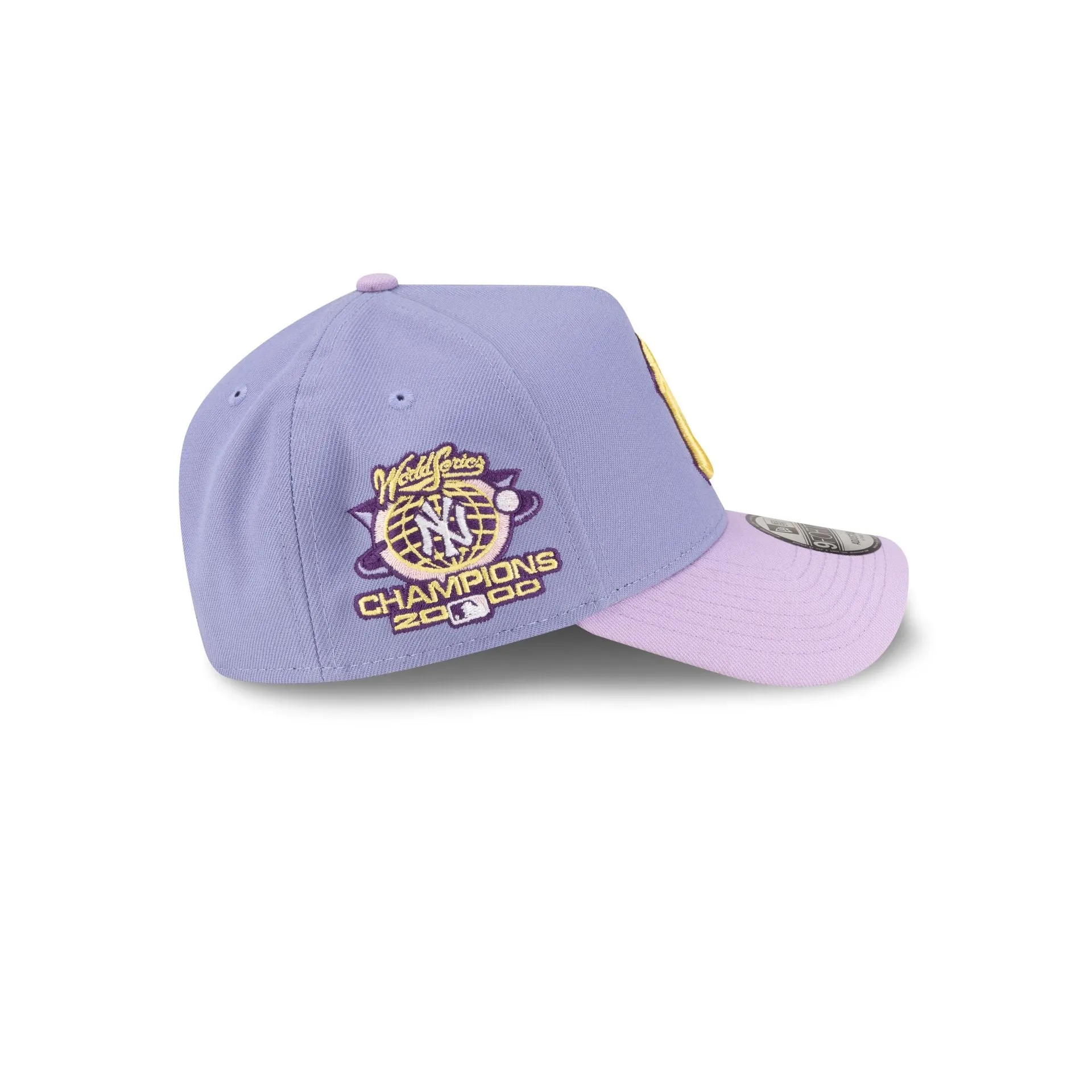 New York Yankees Lavender Pink 9FORTY A-Frame Snapback Hat sold by New Era product image thumbnail 4