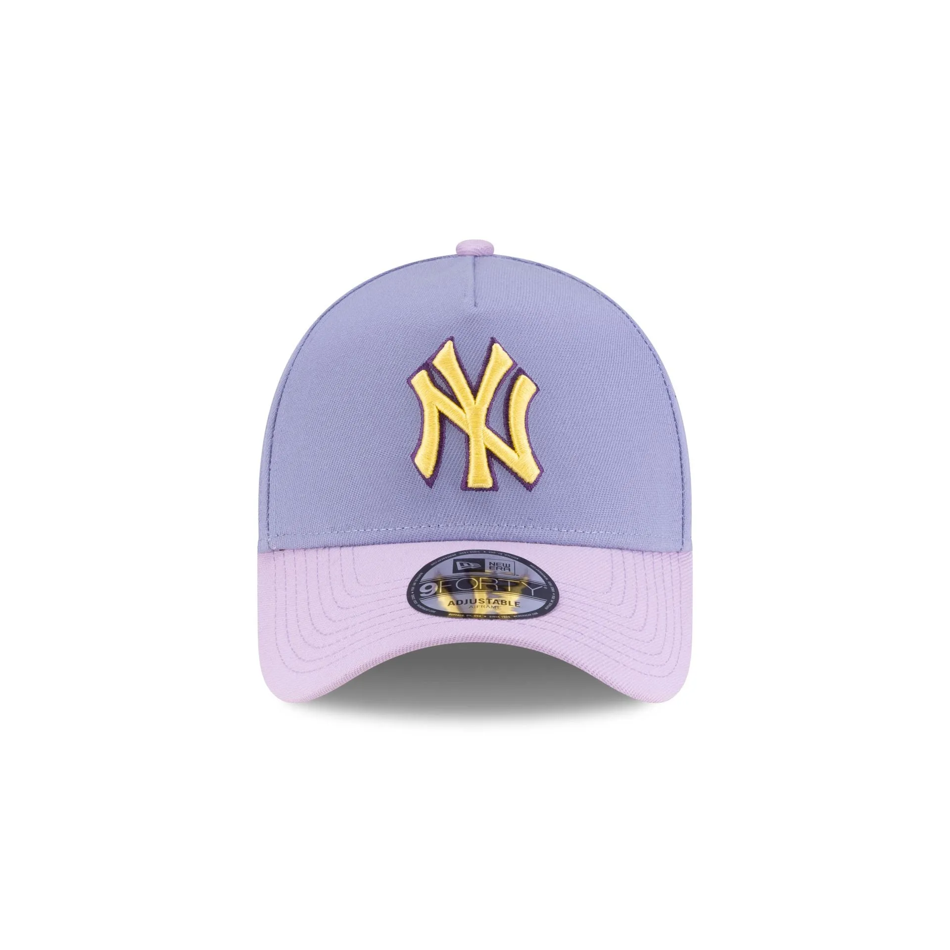 New York Yankees Lavender Pink 9FORTY A-Frame Snapback Hat sold by New Era product image thumbnail 2