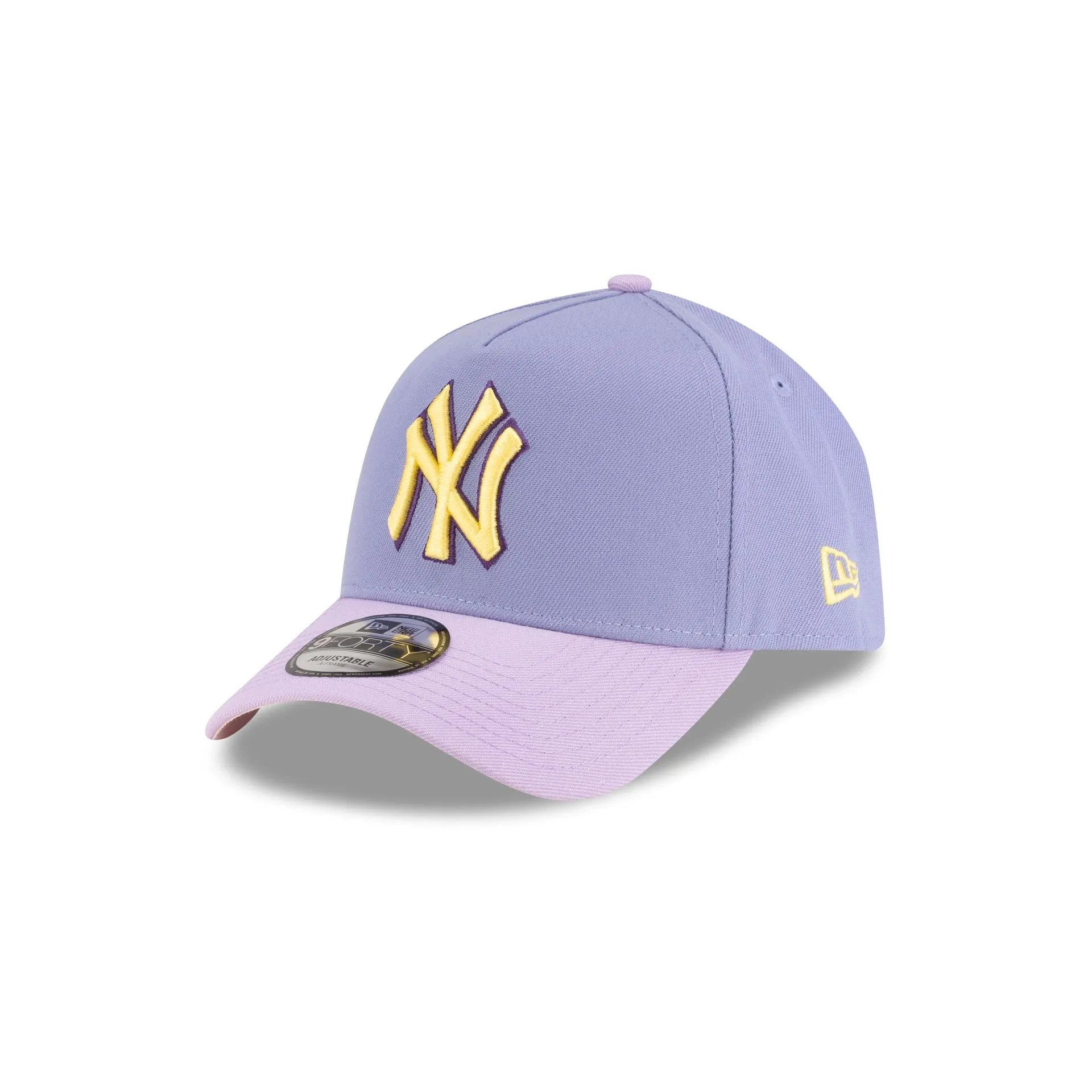 New York Yankees Lavender Pink 9FORTY A-Frame Snapback Hat sold by New Era product image thumbnail 3