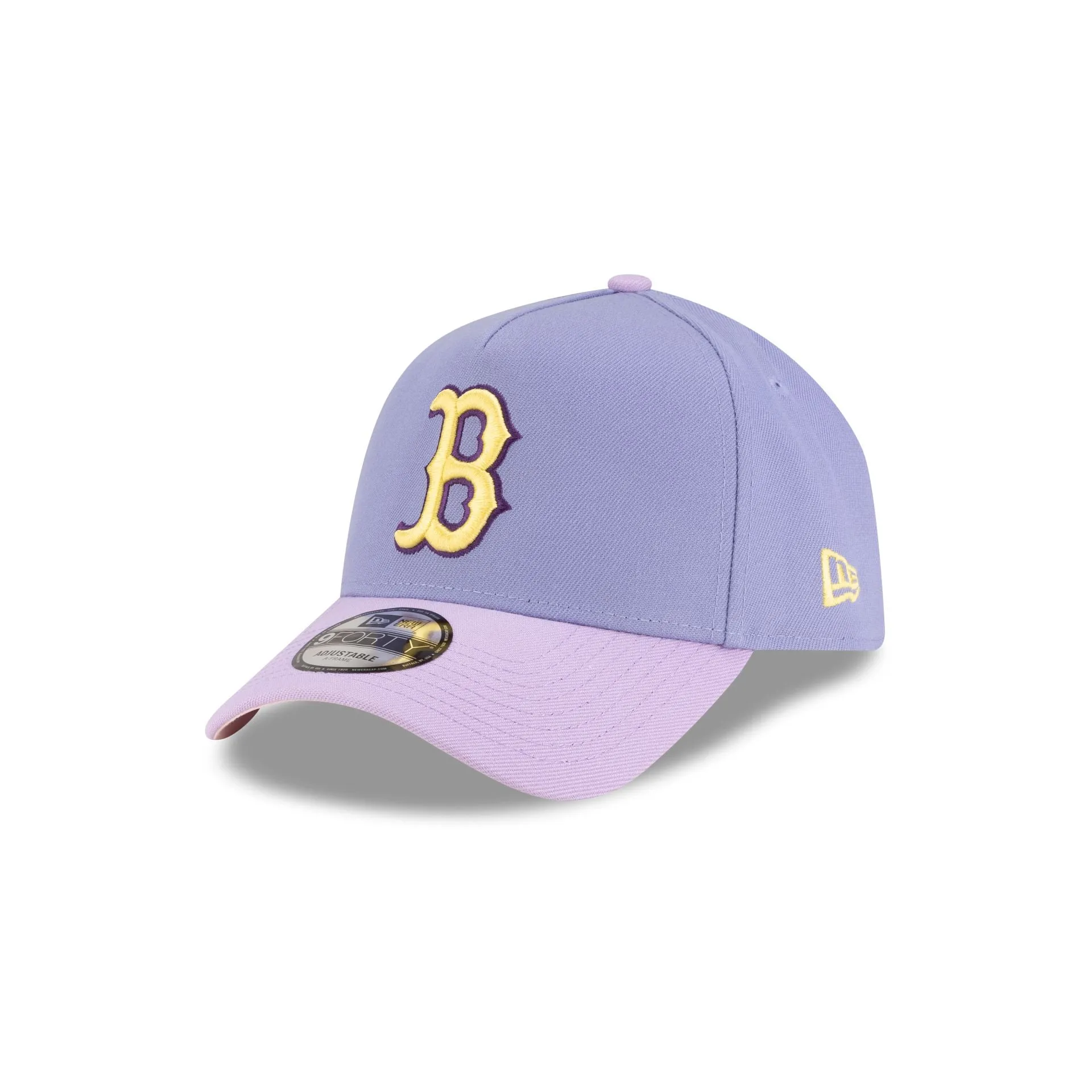 Boston Red Sox Lavender Pink 9FORTY A-Frame Snapback Hat sold by New Era product image thumbnail 3