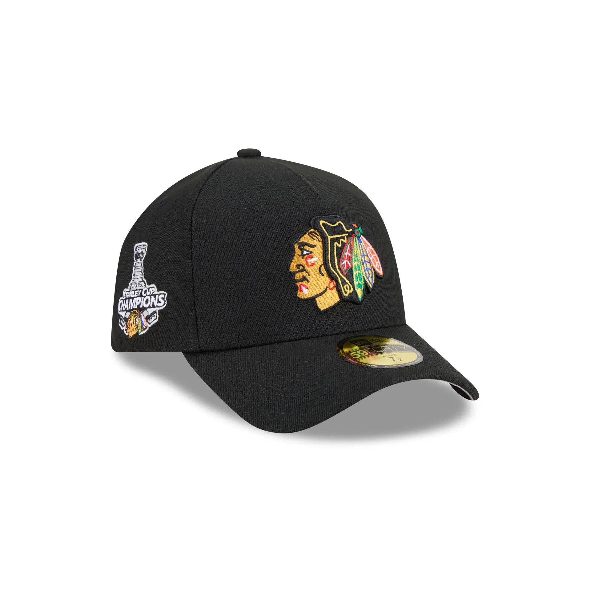 Chicago Blackhawks Team Side 59FORTY A-Frame Fitted Hat sold by New Era
