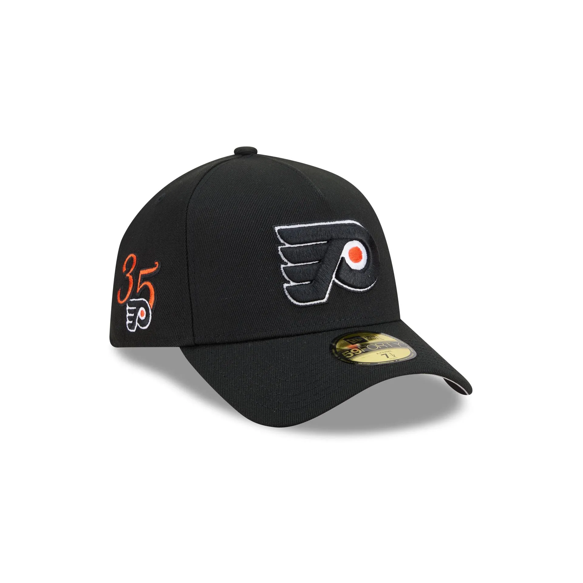 Philadelphia Flyers Team Side 59FORTY A-Frame Fitted Hat sold by New Era