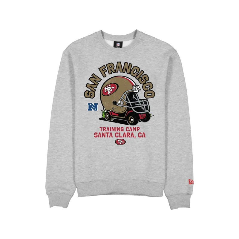 San Francisco 49ers 2026 Training Crewneck made by New Era