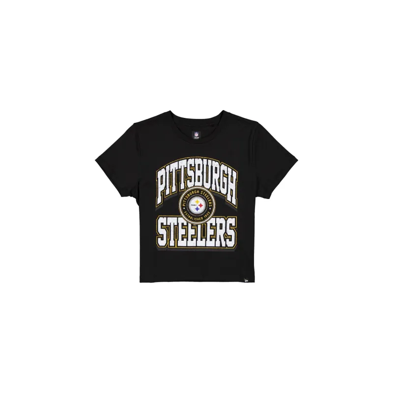 Pittsburgh Steelers 2026 Training Women's Cropped T-Shirt made by New Era