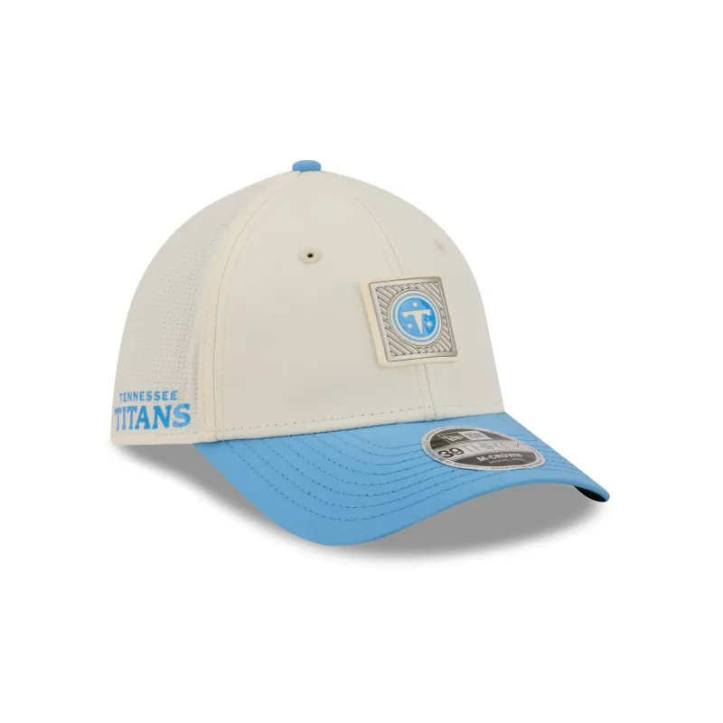 Tennessee Titans 2026 Training 39THIRTY M-Crown Stretch-Fit Hat made by New Era