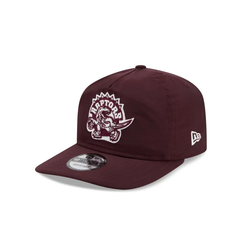 Toronto Raptors Burgundy Nylon 19TWENTY Adjustable Hat made by New Era