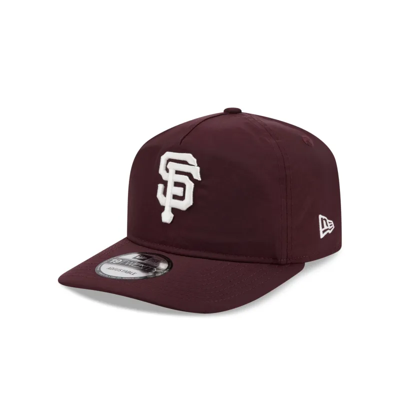 San Francisco Giants Burgundy Nylon 19TWENTY Adjustable Hat made by New Era