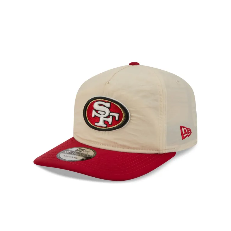San Francisco 49ers Chrome Nylon 19TWENTY Adjustable Hat made by New Era