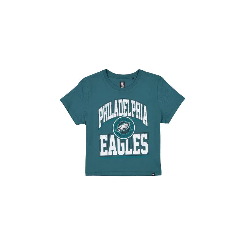 Philadelphia Eagles 2026 Training Women's Cropped T-Shirt made by New Era