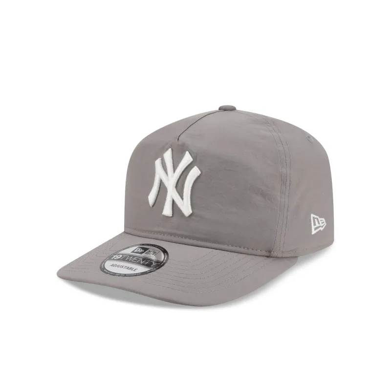 New York Yankees Gray Nylon 19TWENTY Adjustable Hat made by New Era