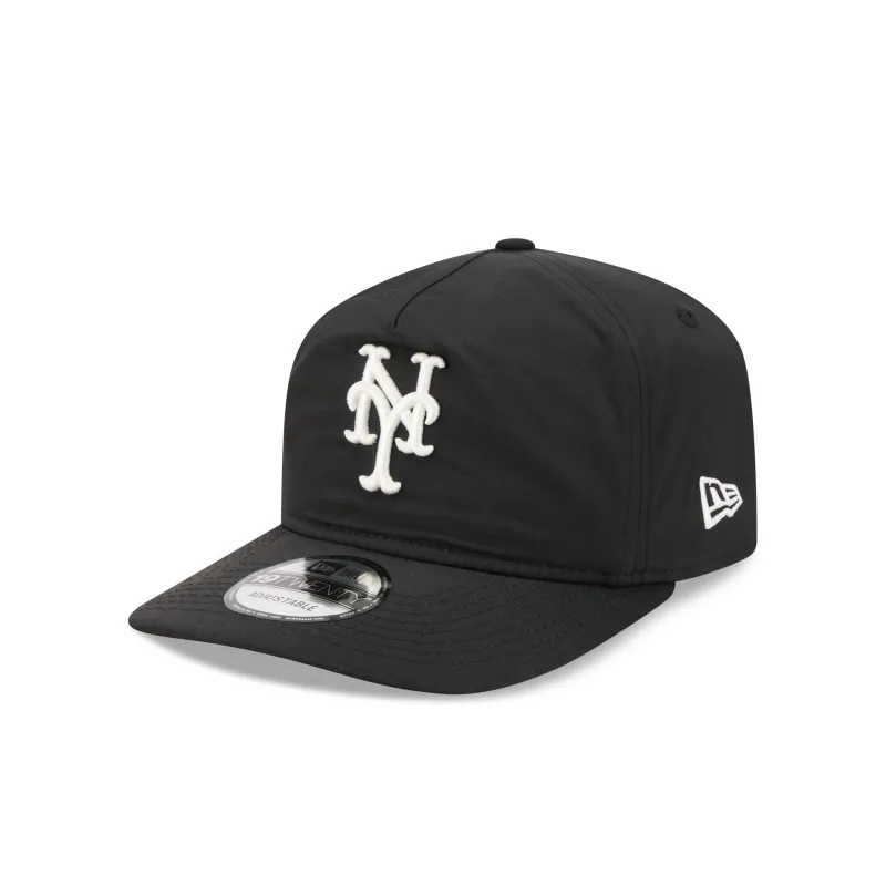 New York Mets Black Nylon 19TWENTY Adjustable Hat made by New Era