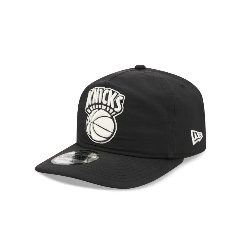 New York Knicks Black Nylon 19TWENTY Adjustable Hat made by New Era