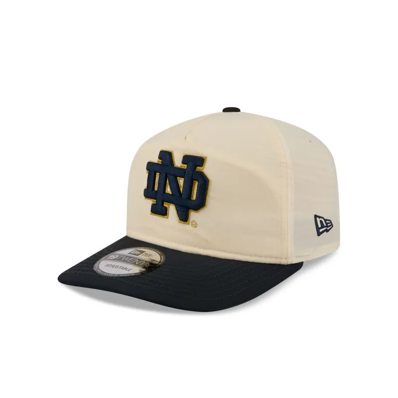Notre Dame Fighting Irish Chrome Nylon 19TWENTY Adjustable Hat made by New Era