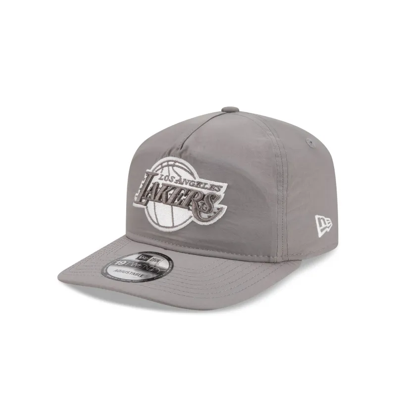 Los Angeles Lakers Gray Nylon 19TWENTY Adjustable Hat made by New Era