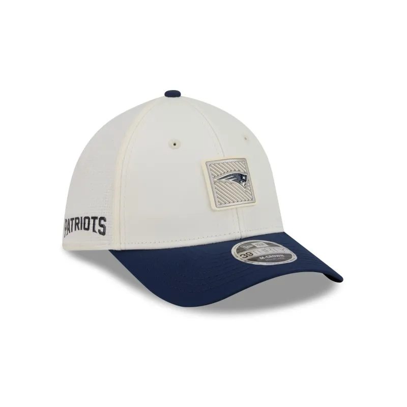 New England Patriots 2026 Training 39THIRTY M-Crown Stretch-Fit Hat made by New Era