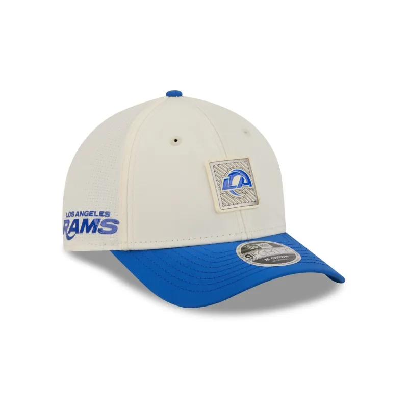 Los Angeles Rams 2026 Training 9FORTY M-Crown Snapback Hat made by New Era
