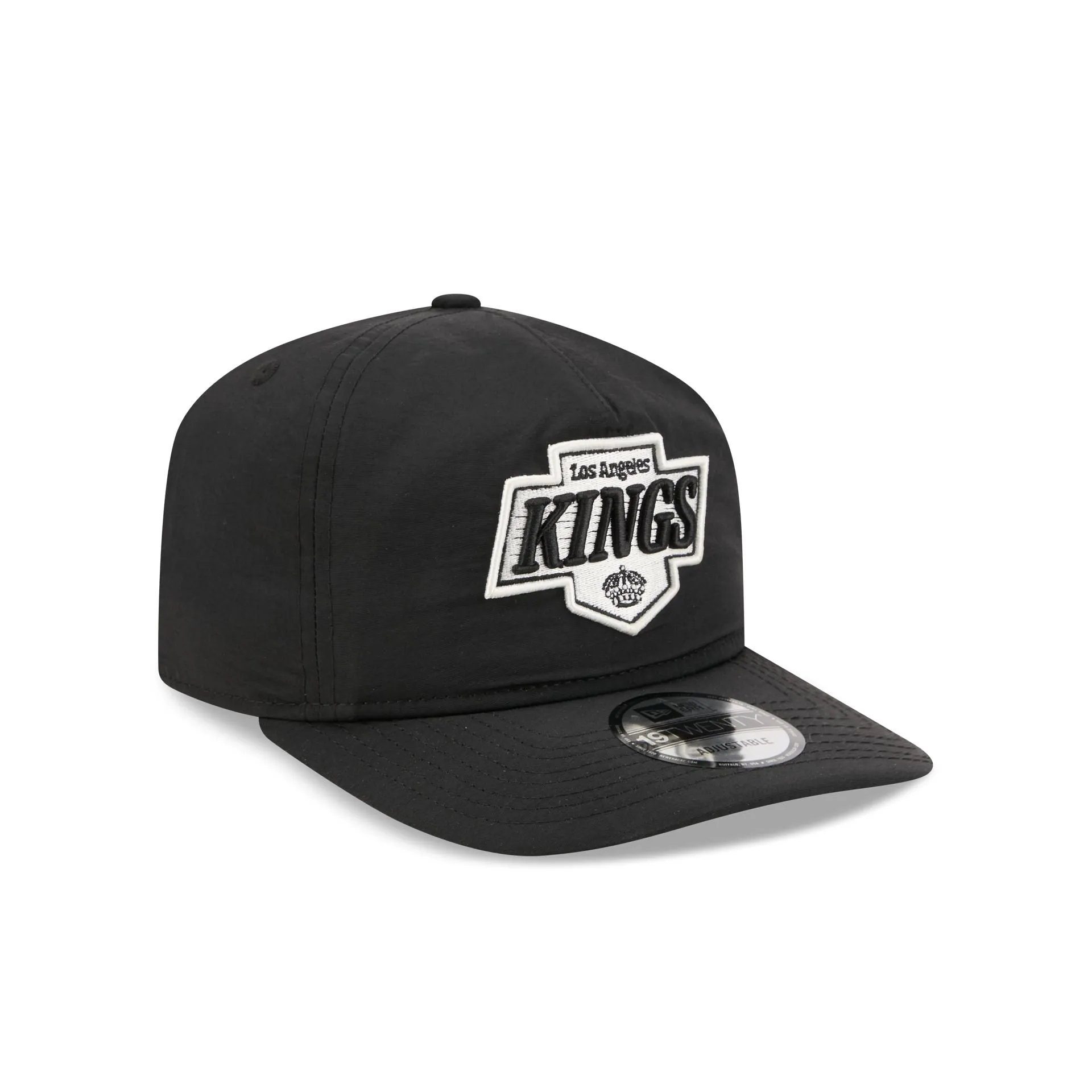 Los Angeles Kings Black Nylon 19TWENTY Adjustable Hat sold by New Era product image thumbnail 3