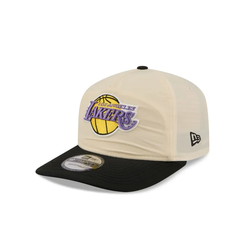 Los Angeles Lakers Chrome Nylon 19TWENTY Adjustable Hat made by New Era